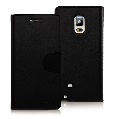 GooSpery - Sonata Diary Stand Function Wallet - Folio Case for Galaxy Note 4