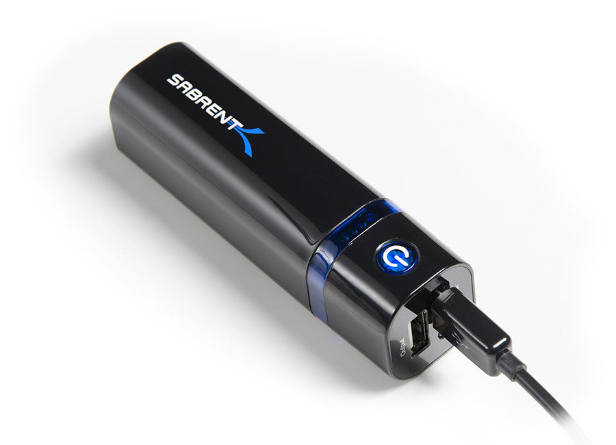Sabrent - External Backup Battery 2,200 mAh Power Bank
