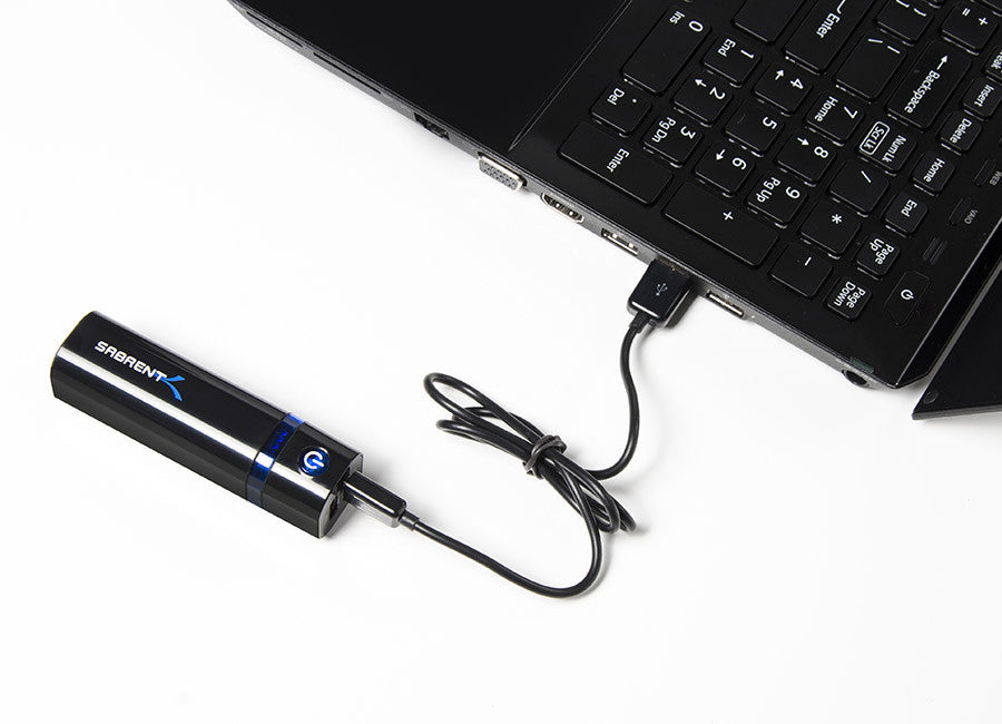 Sabrent - External Backup Battery 2,200 mAh Power Bank