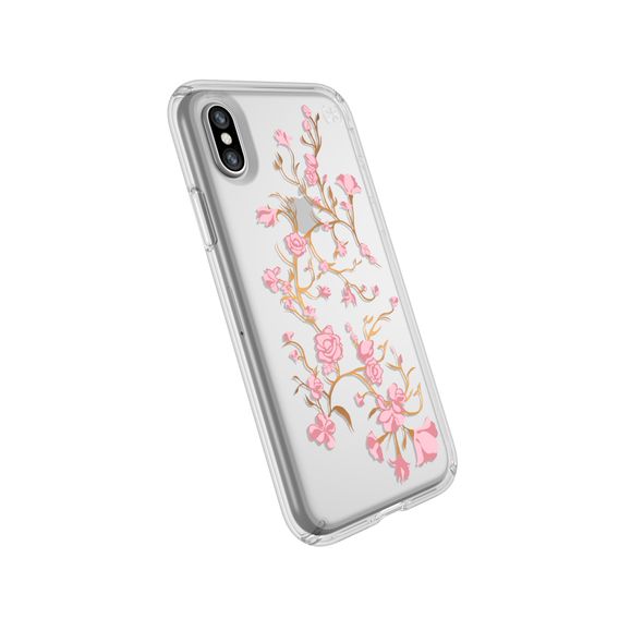 Speck - Presidio Clear Golden Blossoms for iPhone X