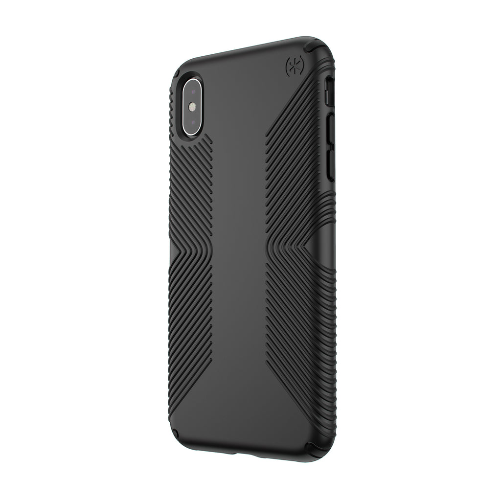 Speck - Presidio Grip iPhone XS Max - Black / Black