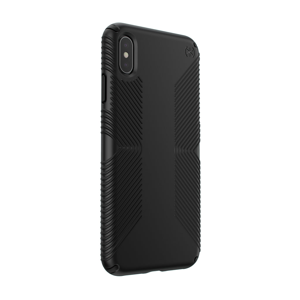 Speck - Presidio Grip iPhone XS Max - Black / Black