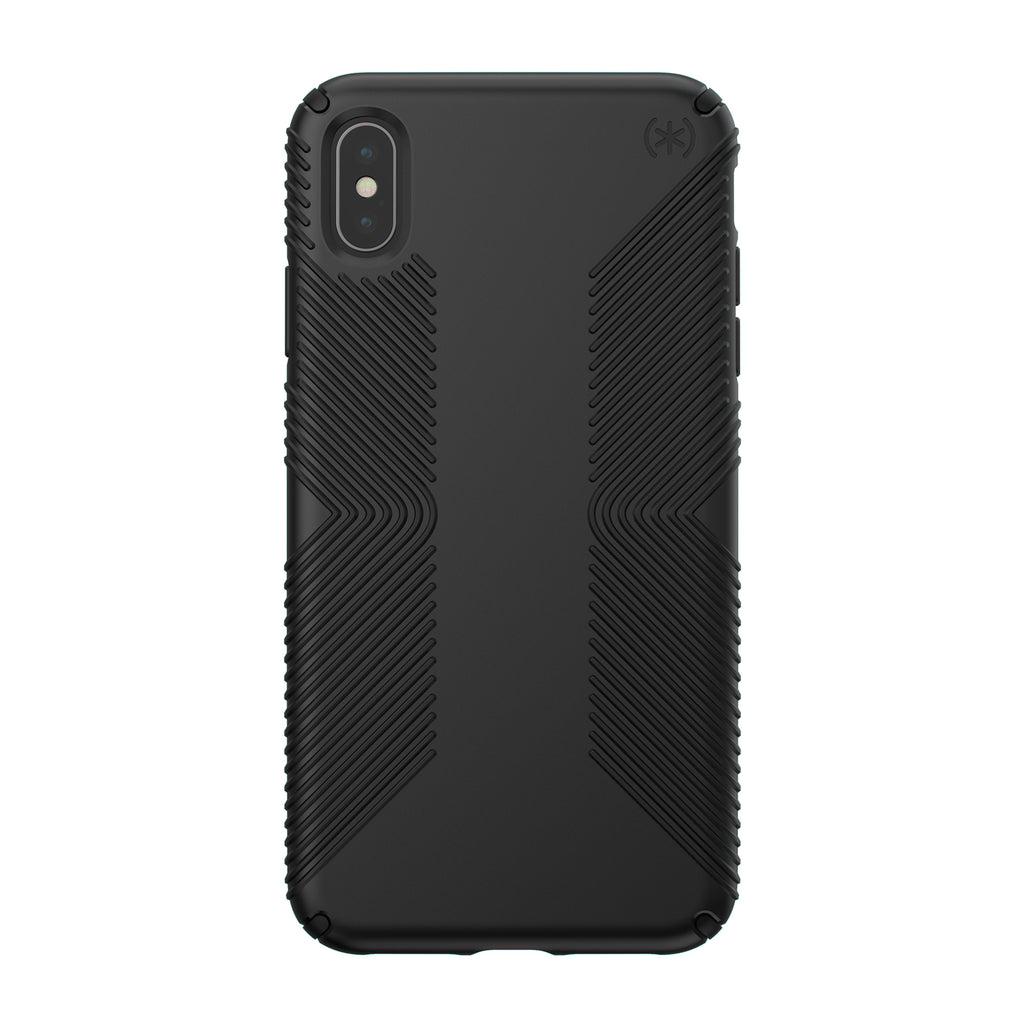 Speck - Presidio Grip iPhone XS Max - Black / Black