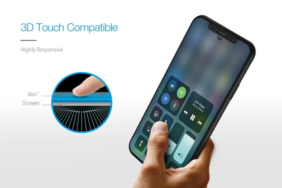 Just Mobile - Xkin Tempered Glass for iPhone X