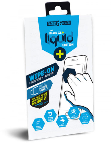 Gadget Guard - Black Ice + (Insured) Universal Liquid Screen Protector