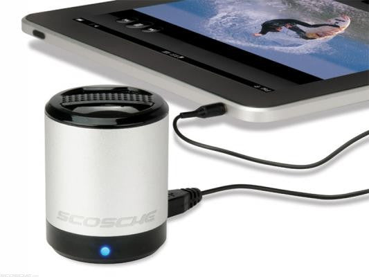 Scosche - boomCAN Small Wired Speaker