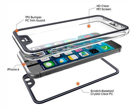 RooCase - Gelledge Case for iPhone 6s / 6