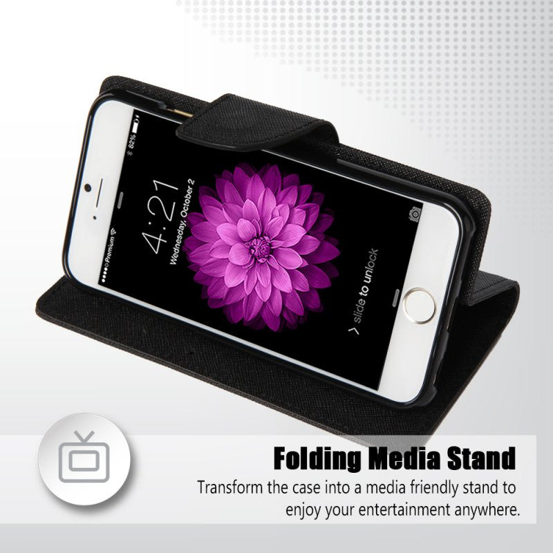 GooSpery - Fancy Diary Wallet - Folio Case for iPhone 6 Plus/6s Plus