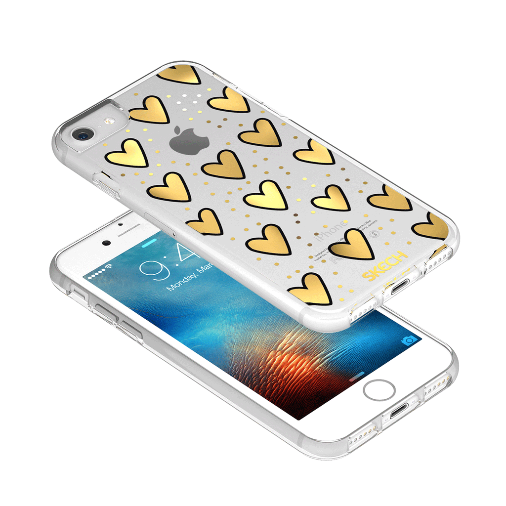 Skech - Fashon Hearts for iPhone 8 / 7 / 6s / 6