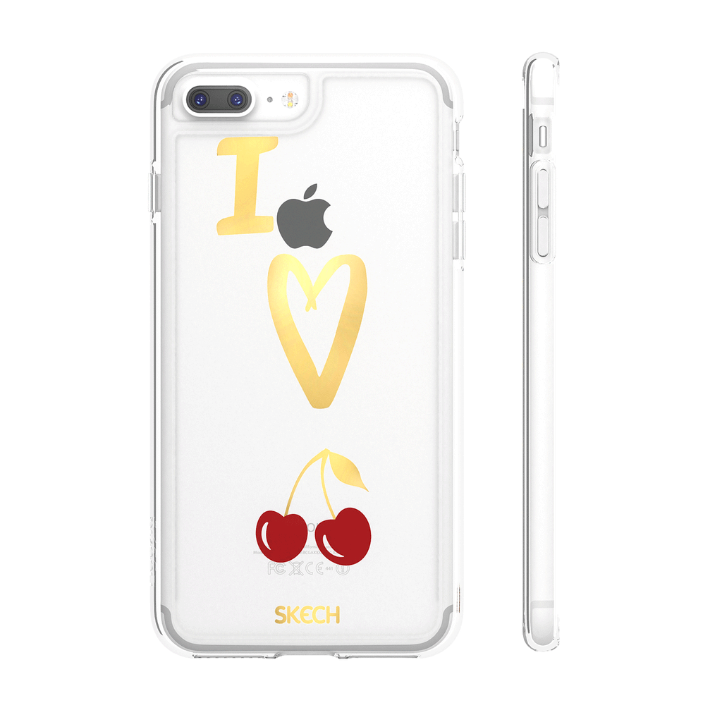 Skech - Fashon Cherries for iPhone 8 Plus / 7 Plus / 6s Plus / 6 Plus