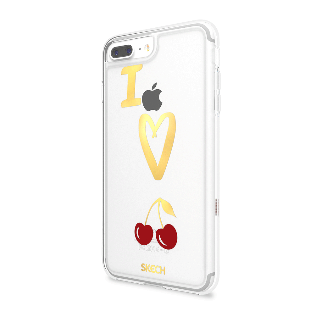 Skech - Fashon Cherries for iPhone 8 Plus / 7 Plus / 6s Plus / 6 Plus