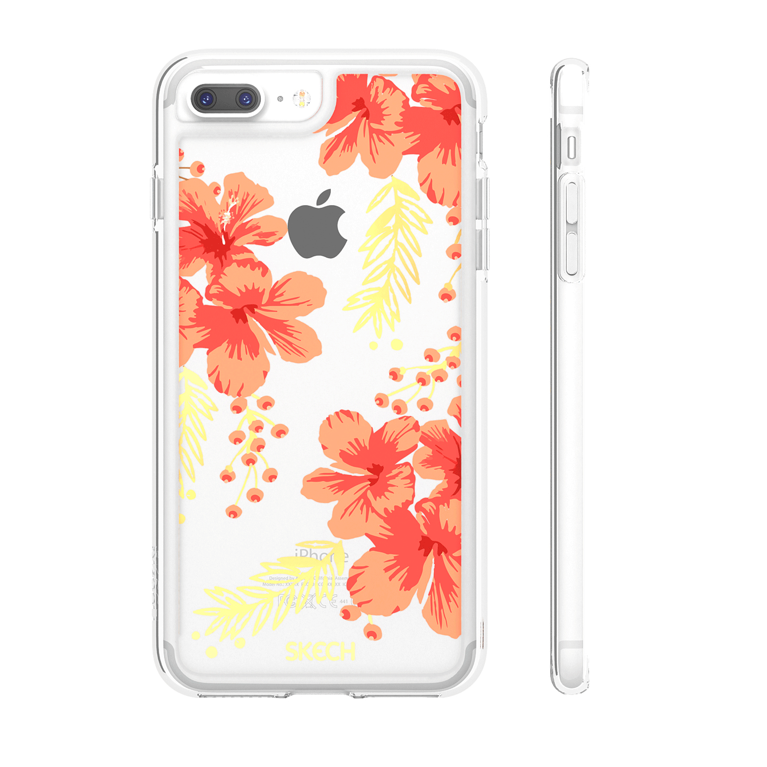 Skech - Fashon Floral for iPhone 8 Plus / 7 Plus / 6s Plus / 6 Plus