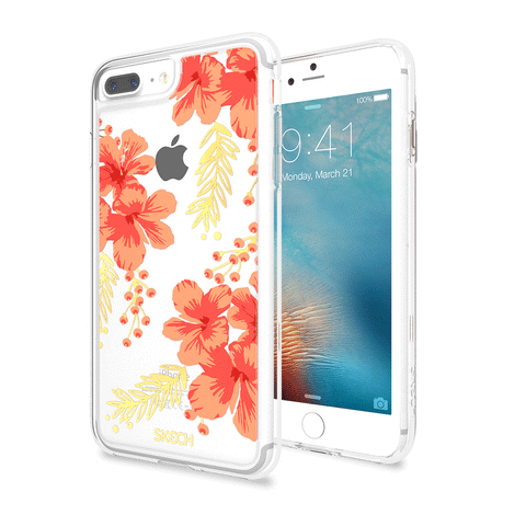 Skech - Fashon Floral for iPhone 8 Plus / 7 Plus / 6s Plus / 6 Plus