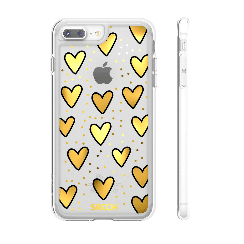 Skech - Fashon Hearts for iPhone 8 Plus / 7 Plus / 6s Plus / 6 Plus