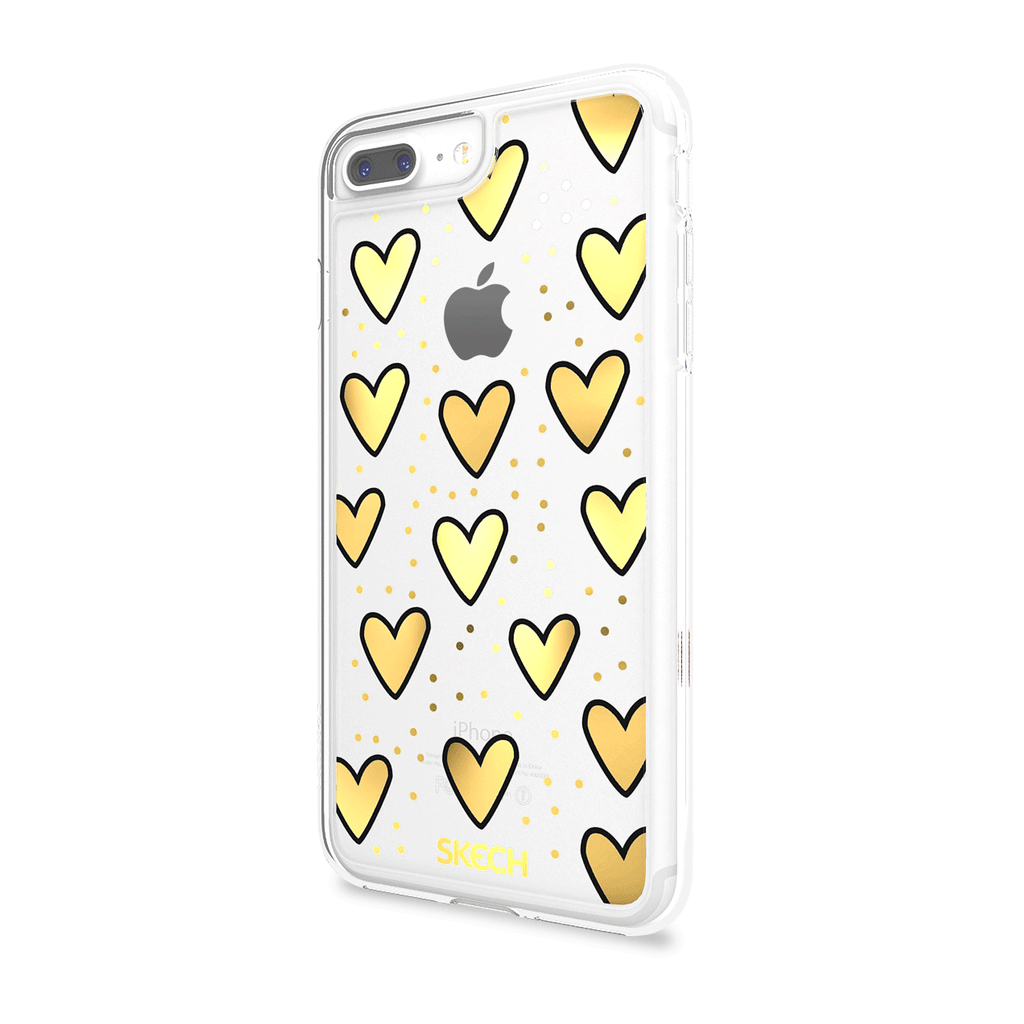 Skech - Fashon Hearts for iPhone 8 Plus / 7 Plus / 6s Plus / 6 Plus