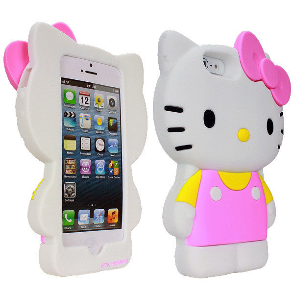 Hello Kitty - Hello Kitty Large Silicone Case for iPhone SE / 5s / 5