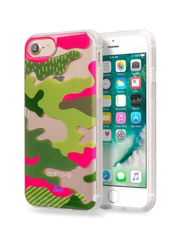 LAUT - POP-CAMO Tropical for iPhone 8 / 7 / 6s / 6 & 8 Plus / 7 Plus / 6s Plus / 6 Plus