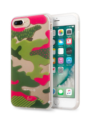 LAUT - POP-CAMO Tropical for iPhone 8 / 7 / 6s / 6 & 8 Plus / 7 Plus / 6s Plus / 6 Plus