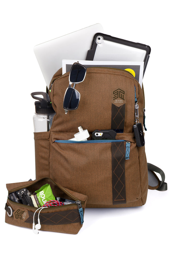 banks laptop backpack STM