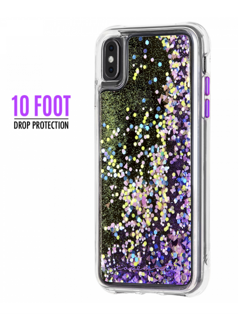 Case-Mate - Waterfall Purple for iPhone XS Max - Purple