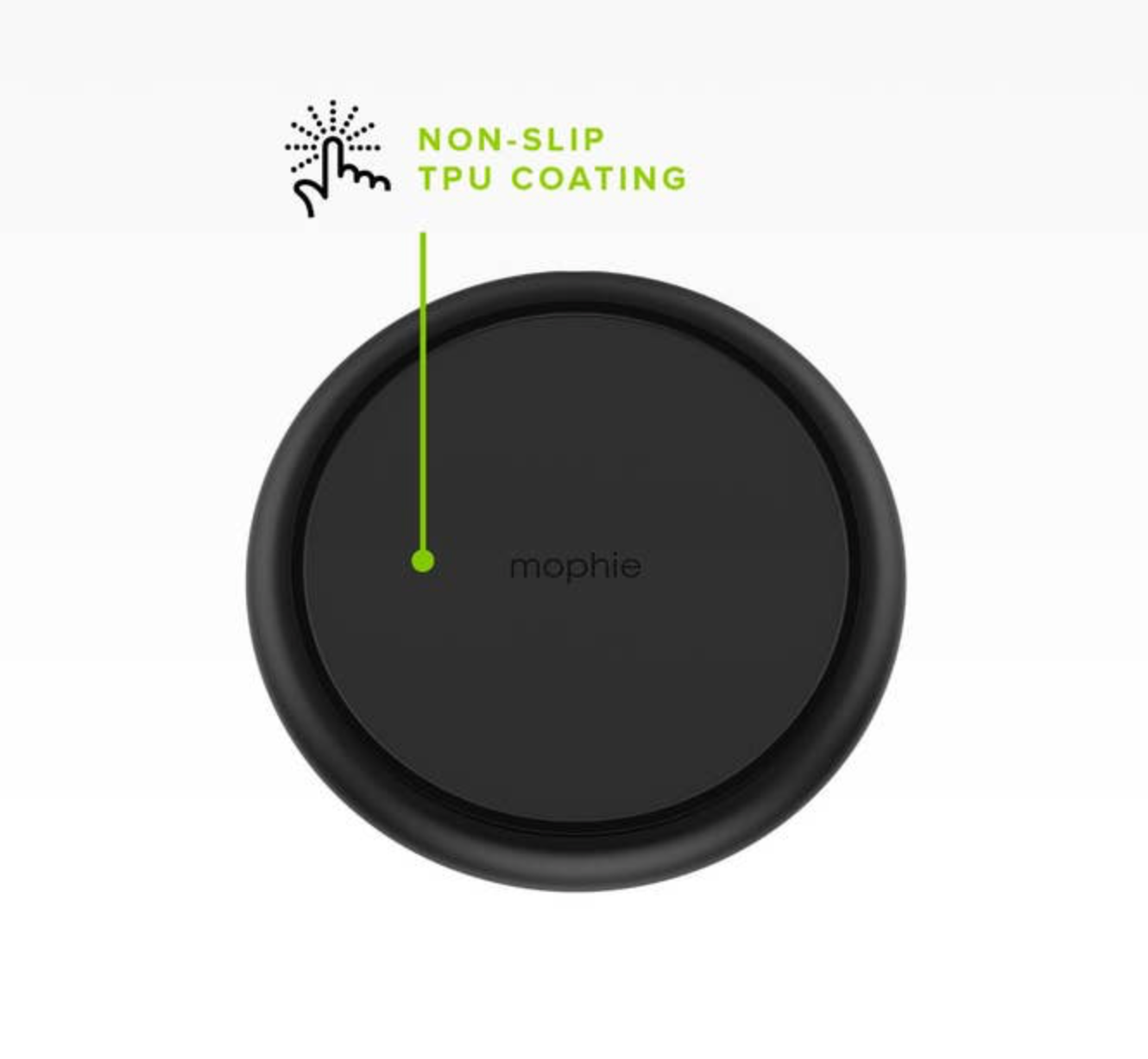 mophie Charge Stream Pad Plus Wireless Charging Pad 10W - Thumbnail 3