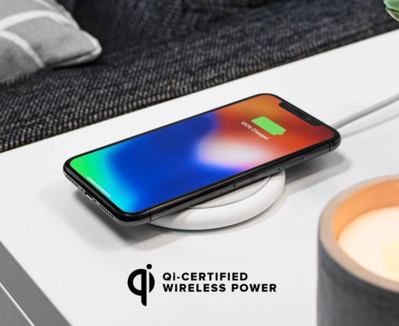 mophie® 3-in-1 Fabric Wireless Charging Pad | Inkd Stores mophie® 3-in-1 Fabric Wireless Charging Pad | Inkd Stores