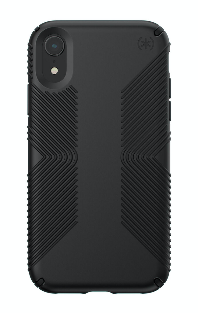 Speck - Presidio Grip for iPhone XR - Black