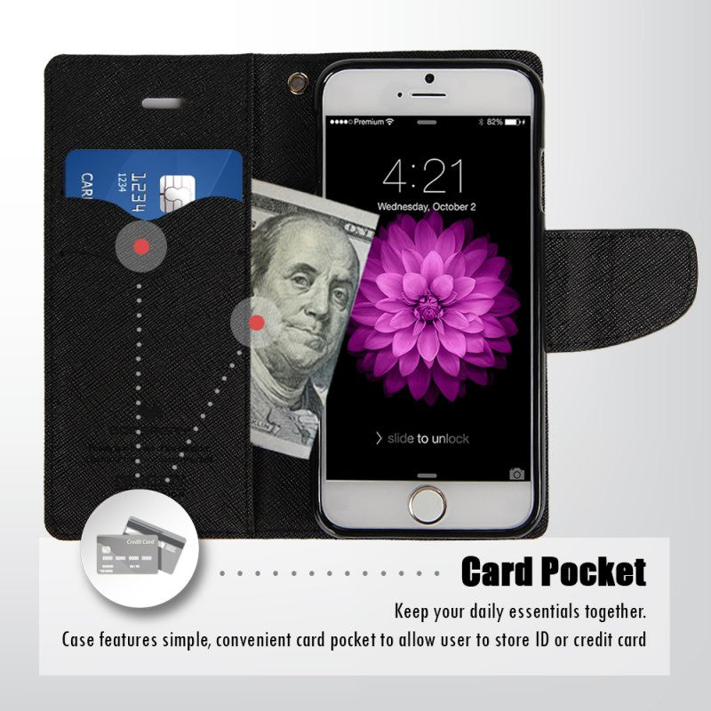 GooSpery - Fancy Diary Wallet - Folio Case for iPhone 6 Plus/6s Plus