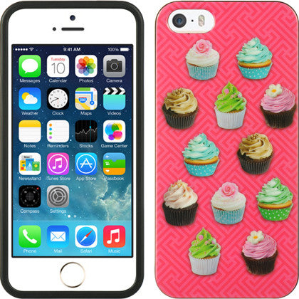 SmarTek - Cupcake Fun Case for iPhone SE / 5s / 5 - PhoneSmart SmarTek - Cupcake Fun Case for iPhone SE / 5s / 5 - PhoneSmart