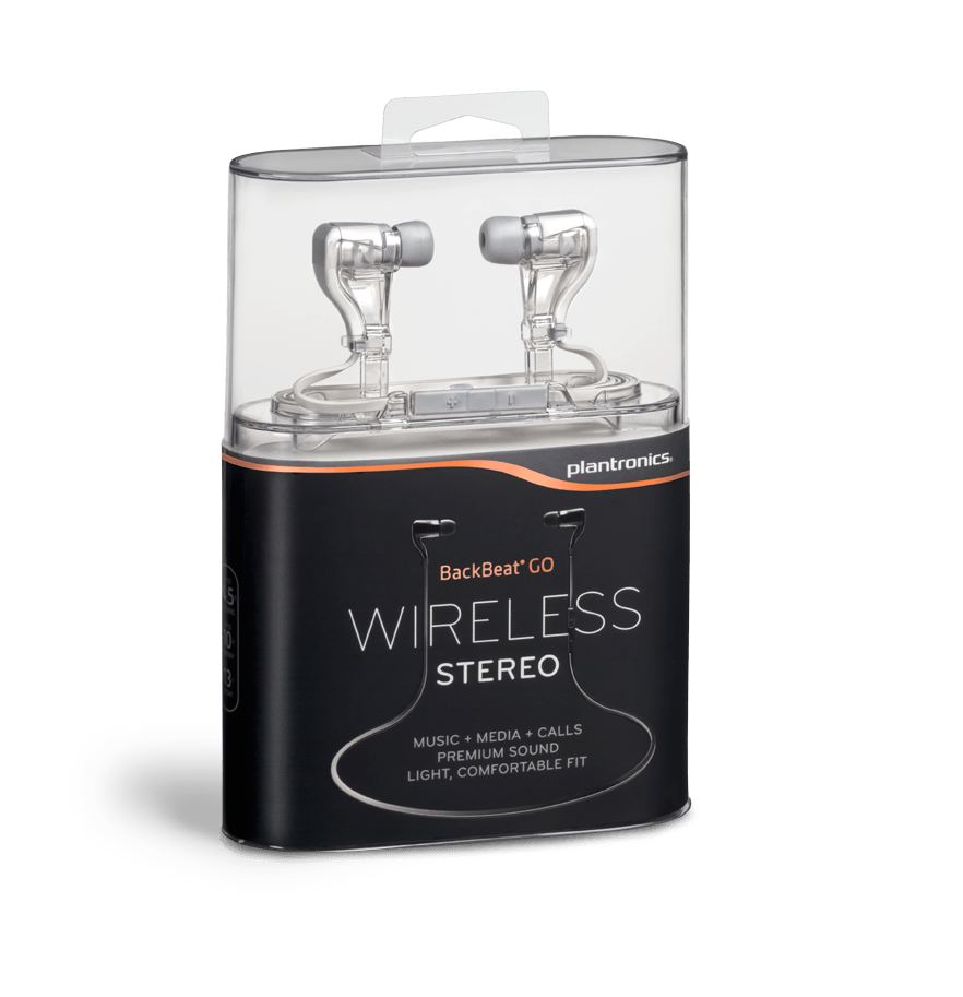 Plantronics - BackBeat GO Bluetooth Stereo Headphones