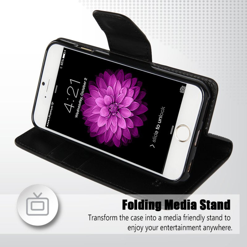 GooSpery - Sonata Diary Stand Function Wallet - Folio Case for iPhone 6/6s