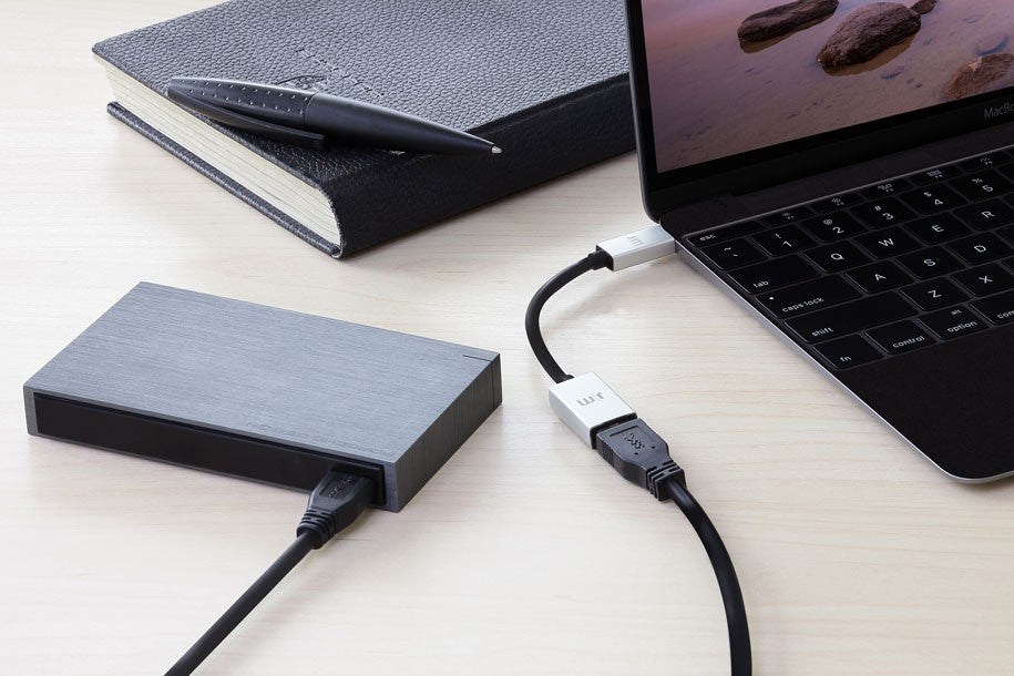 Just Mobile - Alu Cable USB-C 3.1 to USB Adapter