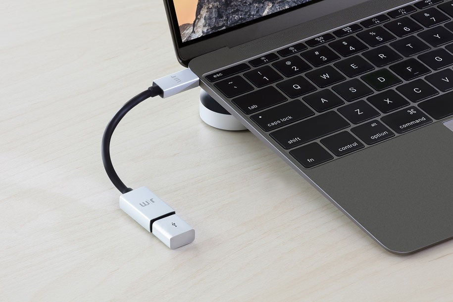 Just Mobile - Alu Cable USB-C 3.1 to USB Adapter