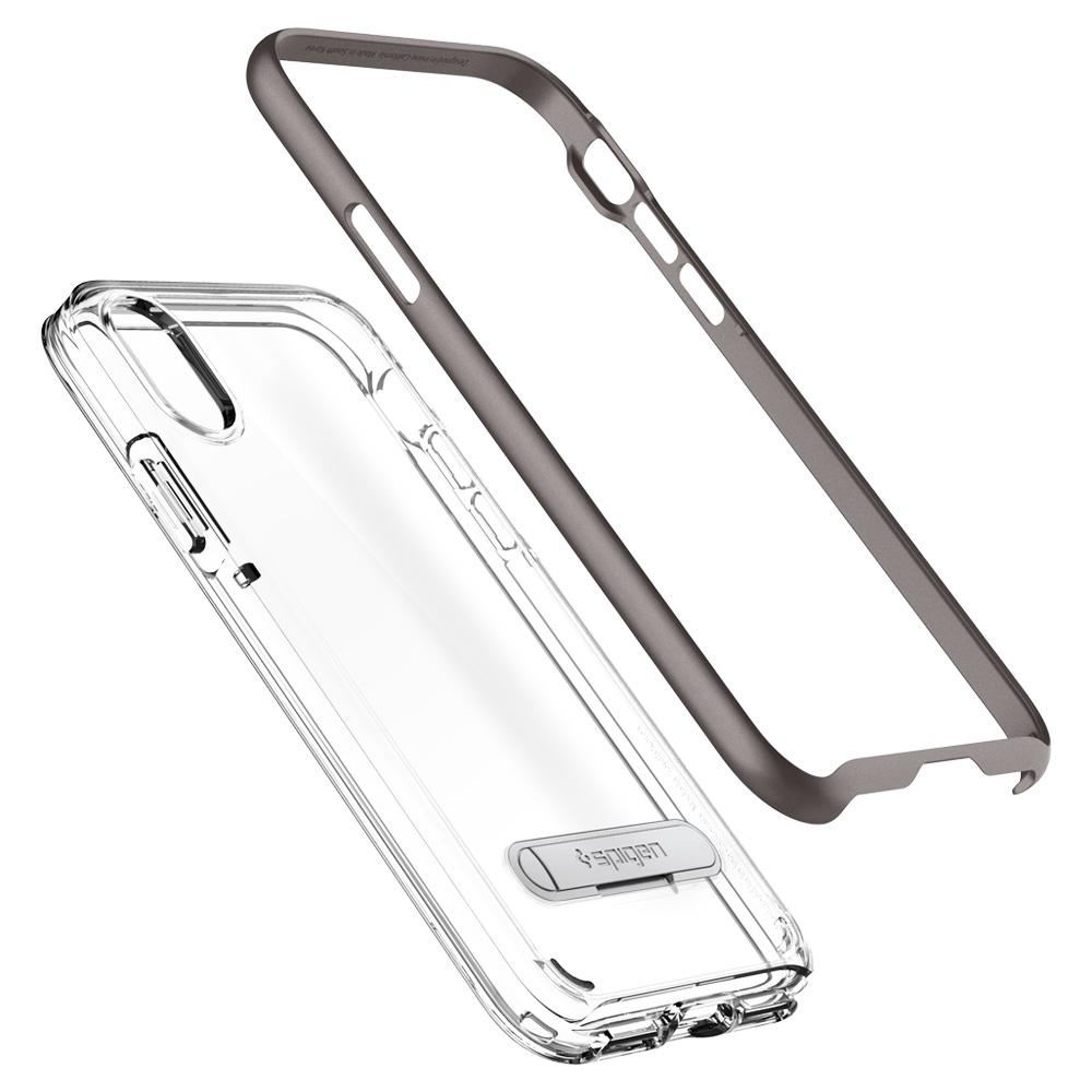 Spigen - Crystal Hybrid for iPhone X