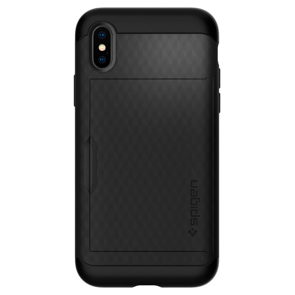 Spigen - Crystal Wallet for iPhone X