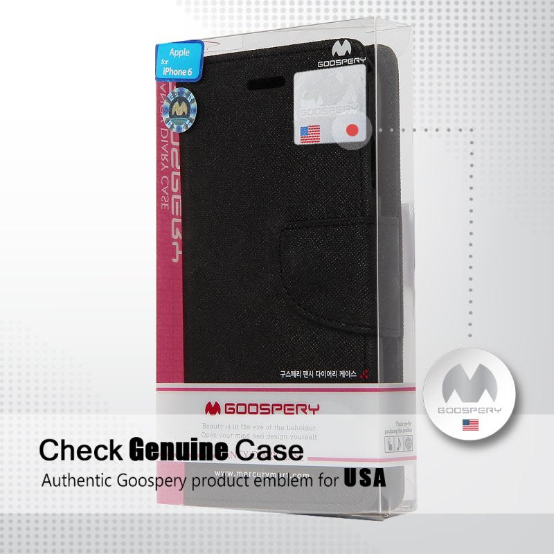 GooSpery - Fancy Diary Wallet - Folio Case for iPhone 6 Plus/6s Plus