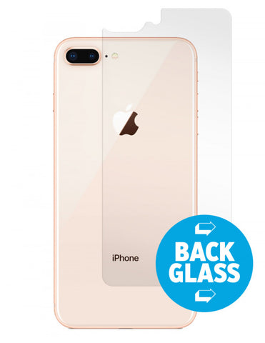 Gadget Guard - Black Ice Tempered Back Glass Protector for iPhone 8 Plus