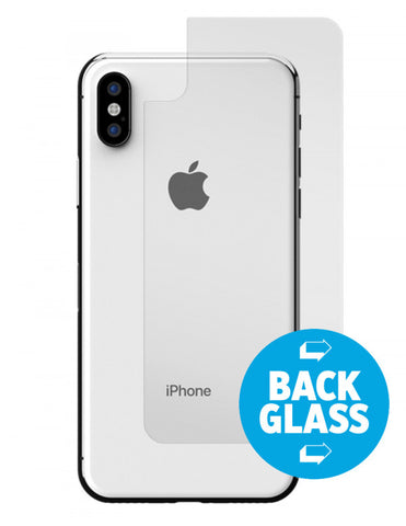 Gadget Guard - Black Ice Back Tempered Glass for iPhone X