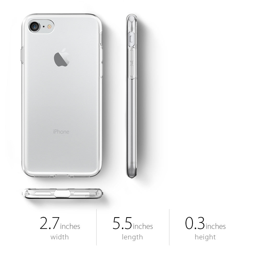 Spigen - Liquid Crystal Slim & Soft for iPhone 8 / 7