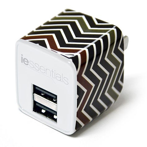 iEssentials - 2.4amp Dual USB ETL Certified Wall Charger Charger