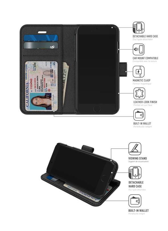 Skech - Polo Book for iPhone 8 / 7 / 6s / 6