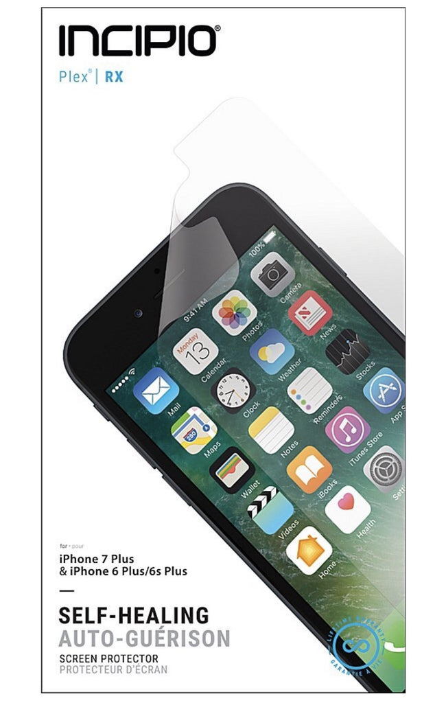 Incipio - PLEX RX Self-Healing Screen Protector for iPhone 7 Plus/7s Plus