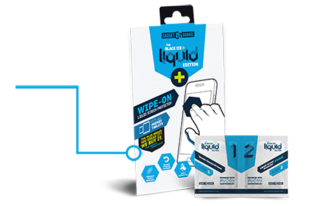 Gadget Guard - Black Ice + (Insured) Universal Liquid Screen