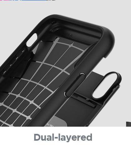 Spigen - Crystal Wallet for iPhone X