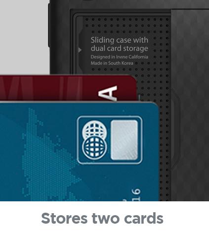 Spigen - Crystal Wallet for iPhone X