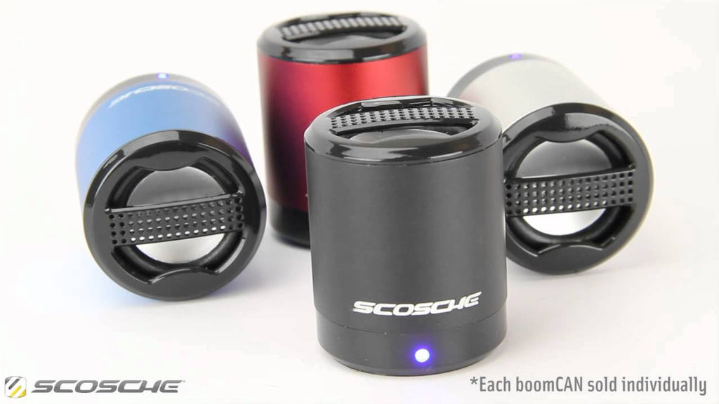 Scosche - boomCAN Small Wired Speaker