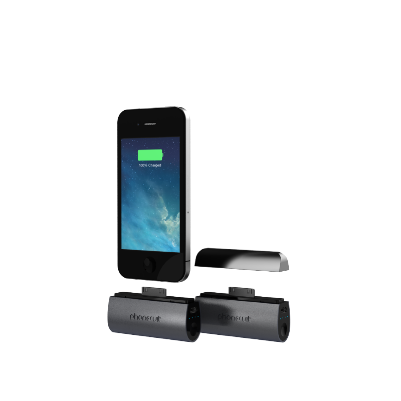 PhoneSuit - Flex Pocket Charger for iPhone 4/4s 2,600 mAh Power Bank