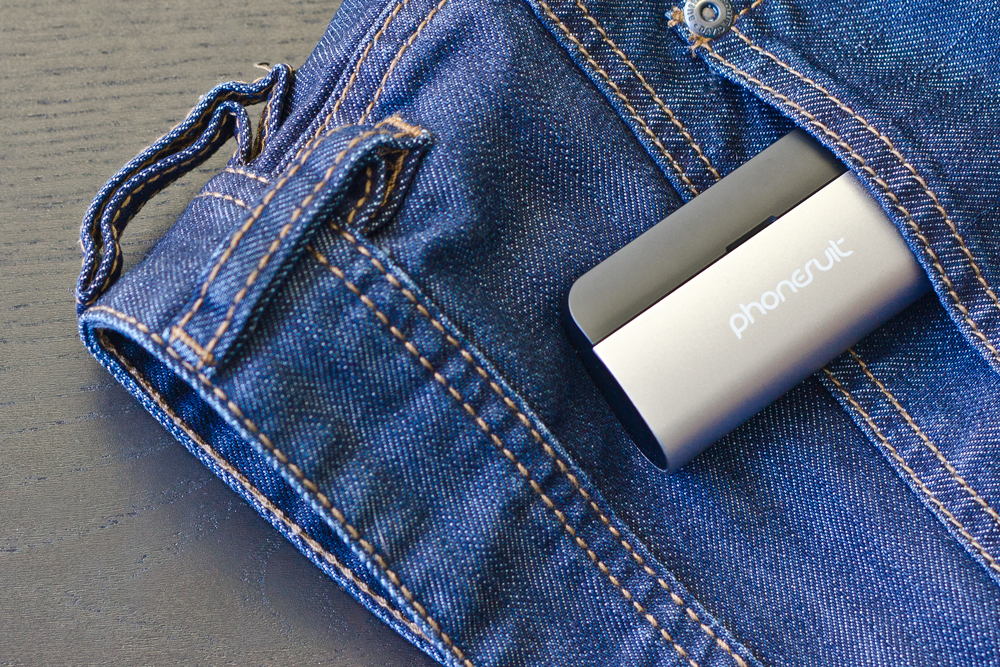 Phonesuit - Flex Pocket Charger with Micro USB Connector 2,600 mAh Power Bank