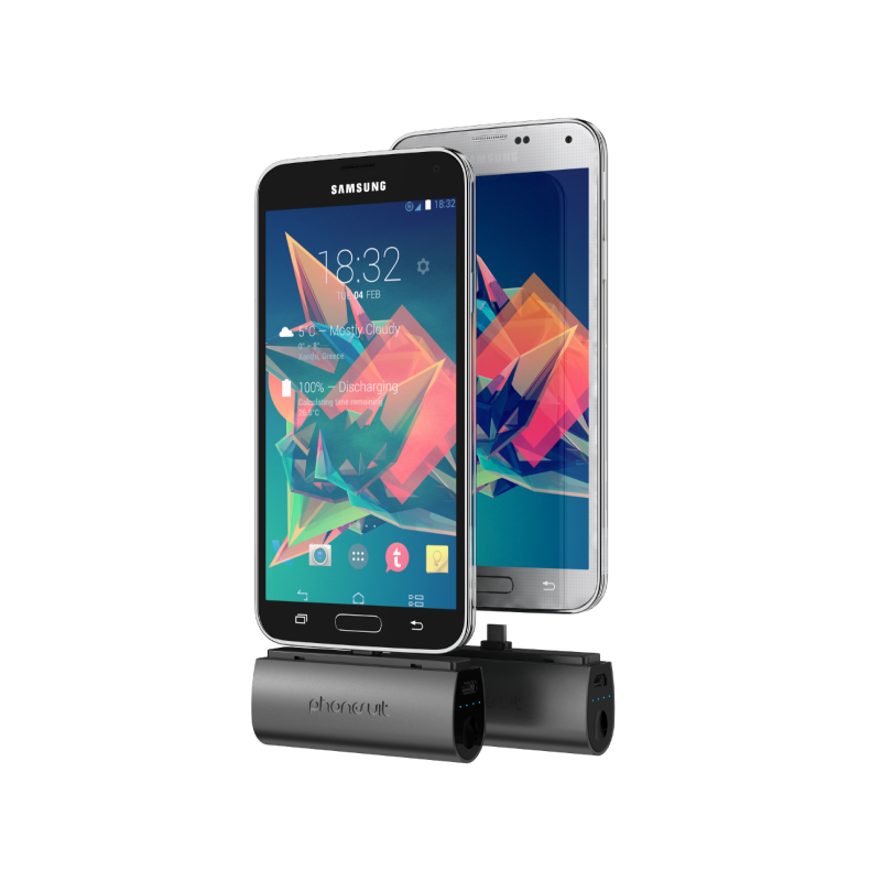 Phonesuit - Flex Pocket Charger with Micro USB Connector 2,600 mAh Power Bank