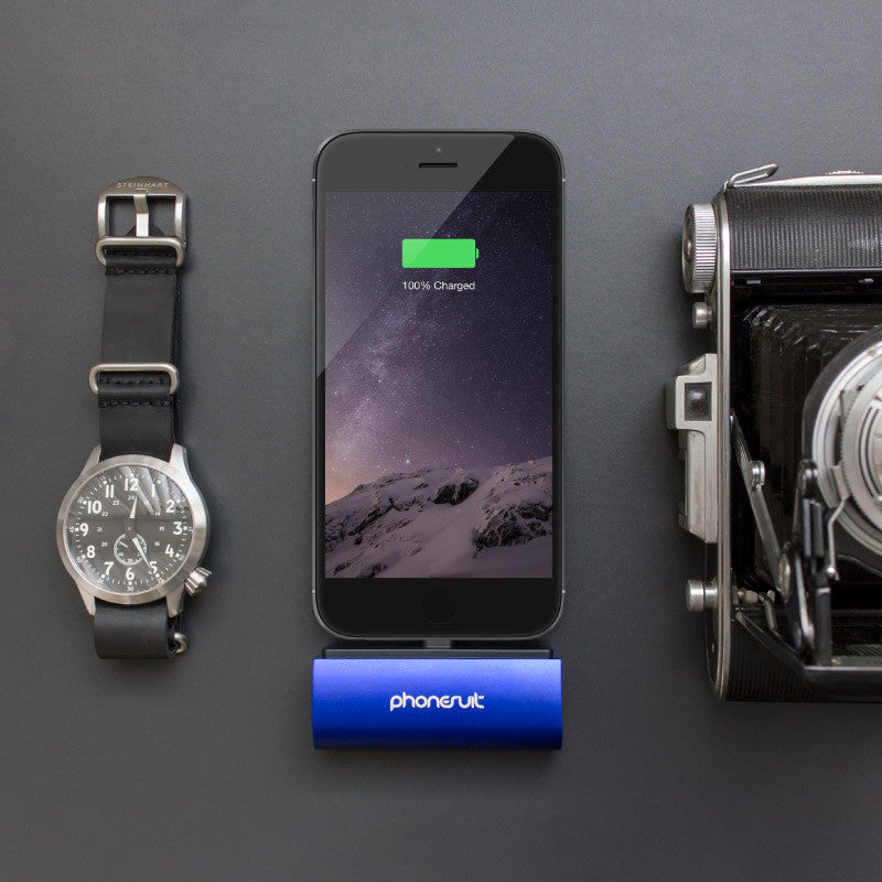 Phonesuit - Flex XT Pocket Charger with Lightning Connector 2,600 mAh Power Bank